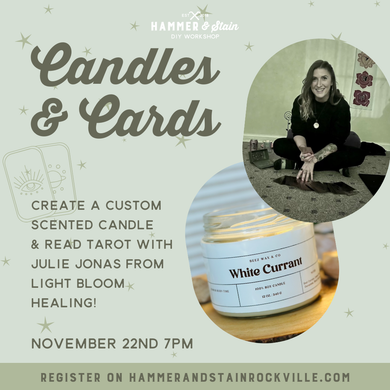 11.22.2025 (7pm)- Candles & Cards