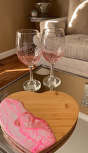05.23.2025 (7pm) - Resin Cutting Board and Painted Wine Glass
