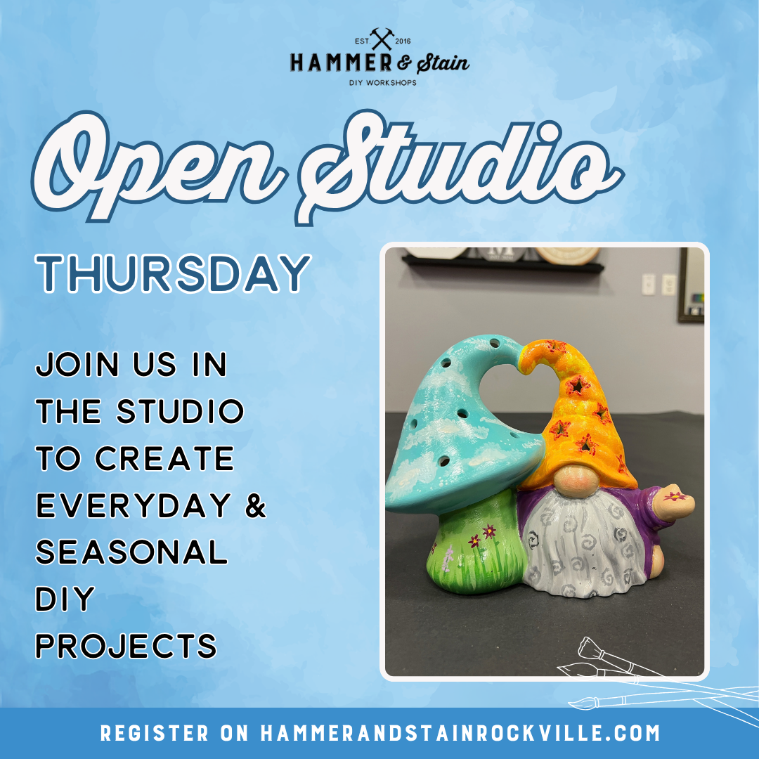 12.03.2026 (6pm - 9pm) Open Studio Thursday