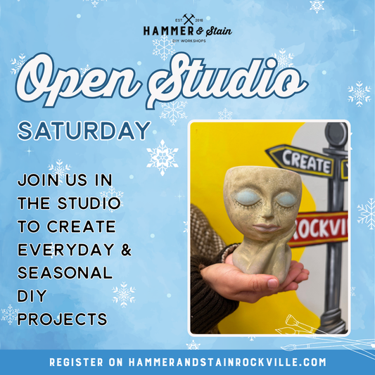 11.28.2026 (12pm- 6pm) Open Studio Saturday
