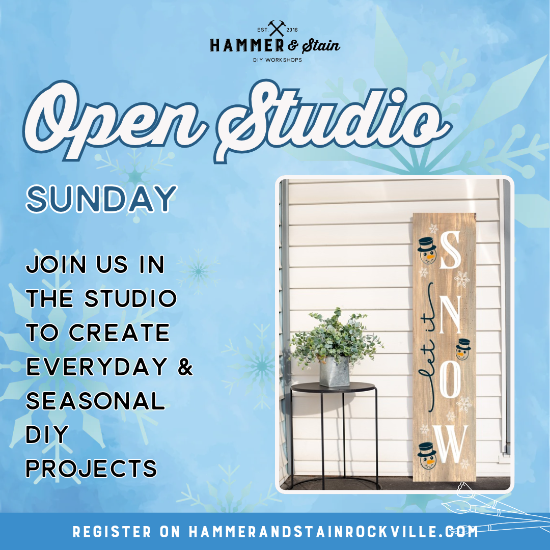 12.13.2026 (12pm- 4pm) Open Studio Sunday