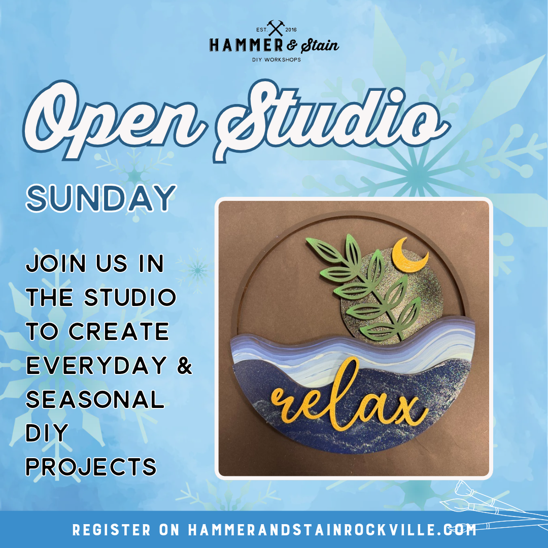 12.27.2026 (12pm- 4pm) Open Studio Sunday