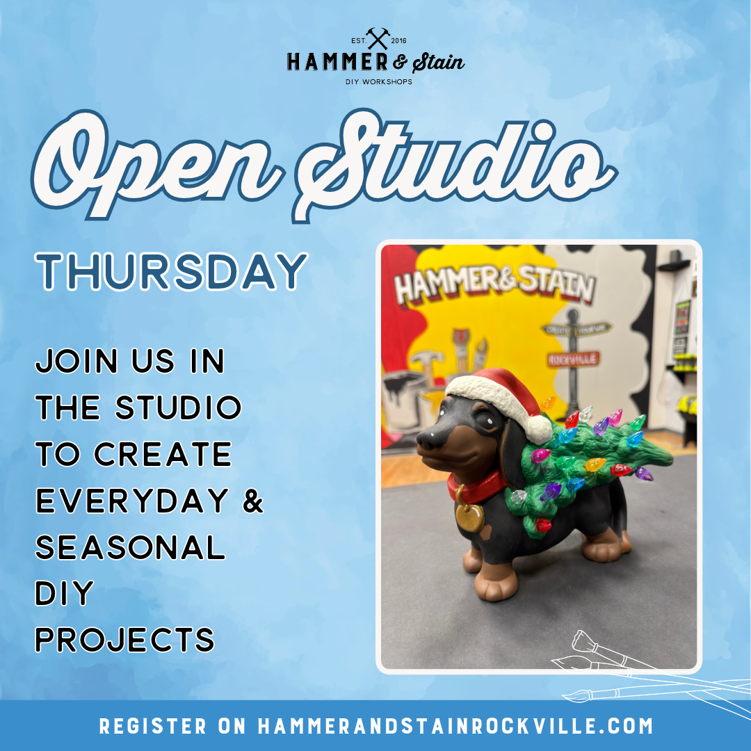12.10.2026 (6pm - 9pm) Open Studio Thursday
