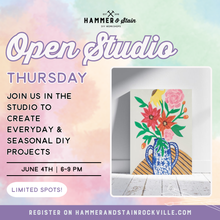 06.04.2026 (6pm)- Open Studio Thursday
