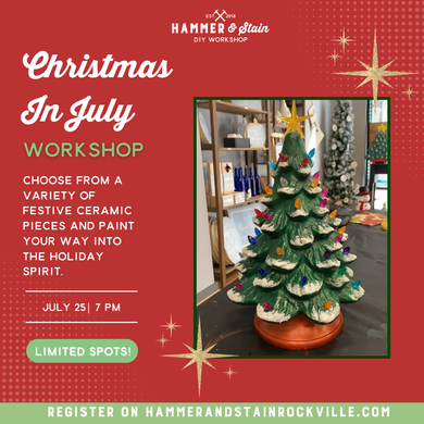 07.25.2026 (7pm) - Christmas In July Ceramics