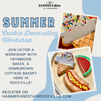 05.24.2025 (12pm) - Summer Cookie Decorating Workshop