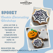 10.25.2025 (1pm) - Spooky Cookie Decorating Workshop