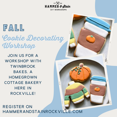09.27.2025 (12pm) - Fall Cookie Decorating Workshop
