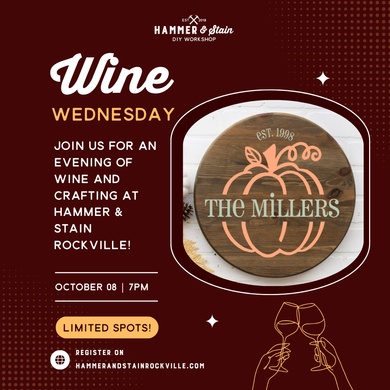 10.08.2025 (7pm)- Wine Wednesday: Fall